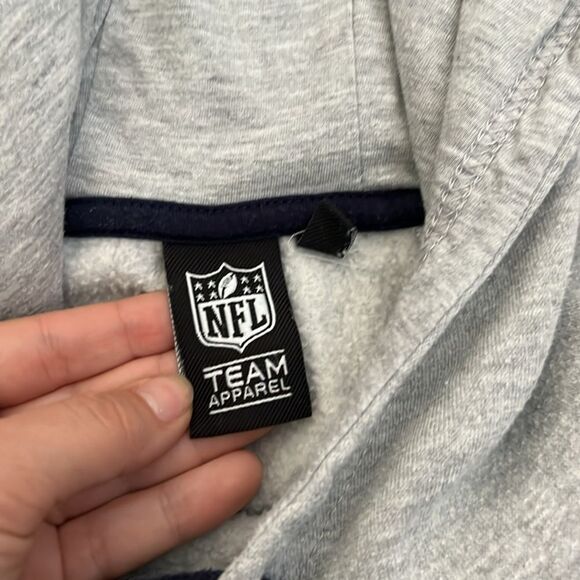 NFL New England Patriots Hoodie Size Small Gray - Picture 6 of 8